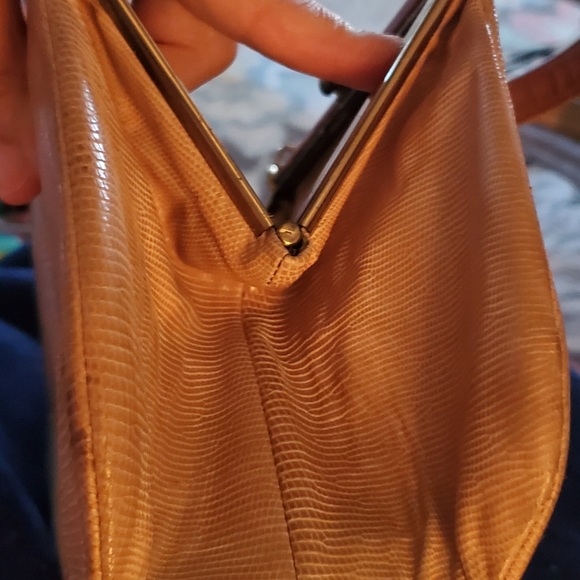 Lizard Skin taupe bag - Picture 15 of 16